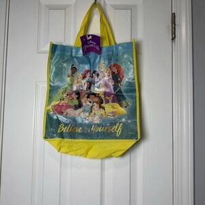 NWT Legacy Reusable Tote- Disney Princesses-Tiana, Belle, Rapunzel, Moana & More